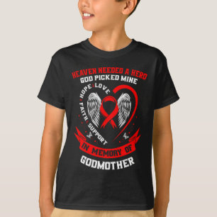 Camiseta O Céu Precisava De Um Herói Que Deus Pegou Meu Cor