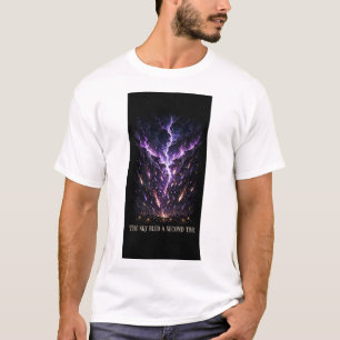 Camiseta O Céu Sangrou uma Segunda Vez