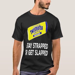 Camiseta O Chá Fica Amarrado Ou Torna-Se Torcido
