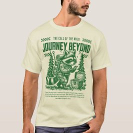 Camiseta O chamado da viagem selvagem além