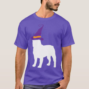 Camiseta O Chapéu das Bruxas de Francês preguiçoso do Hallo