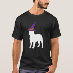 Camiseta O Chapéu das Bruxas de Francês preguiçoso do Hallo