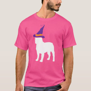 Camiseta O Chapéu das Bruxas de Francês preguiçoso do Hallo