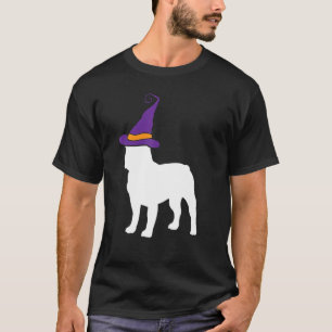 Camiseta O Chapéu das Bruxas de Francês preguiçoso do Hallo