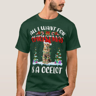 Camiseta O Chapéu De Noel Engraçado Que Tudo O Que Quero Pa