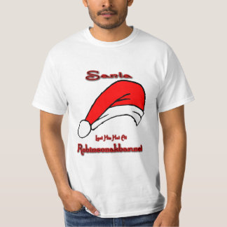 Camiseta O chapéu do papai noel