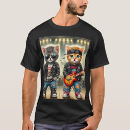 Camiseta "O Charme Felino: Guardiães de Mistérios e Assunto