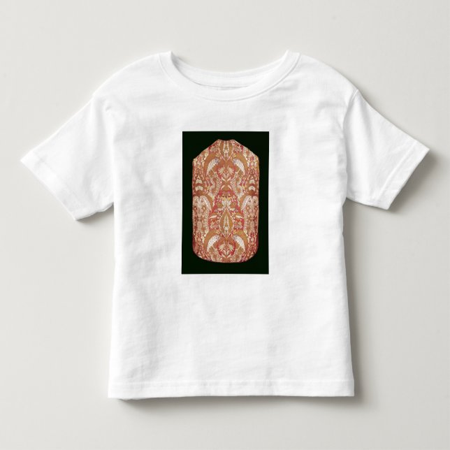 Camiseta O Chasuble, laço modelou a seda, francês, c.1720 (Frente)