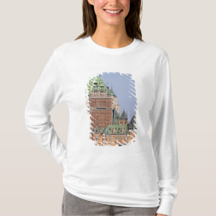 Camiseta O Chateau Frontenac em Quebec City, Canadá.