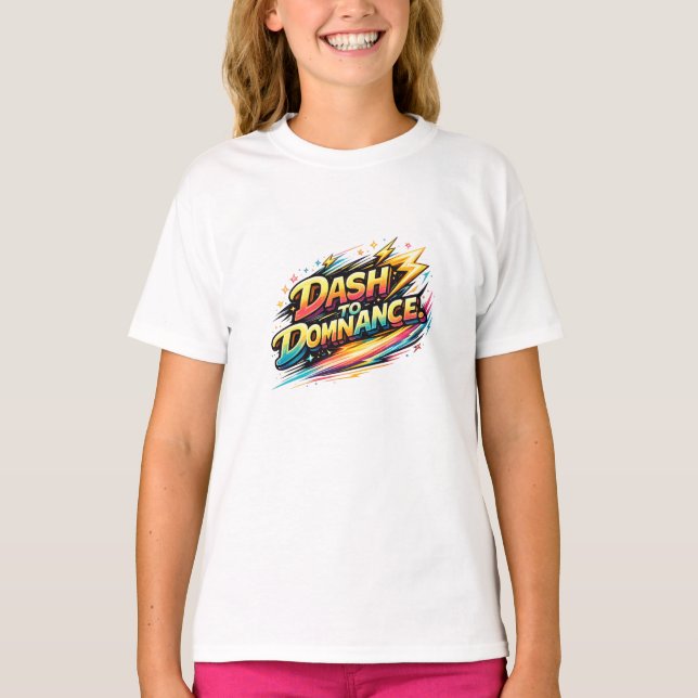 Camiseta O Cheetah da Velocidade (Frente)