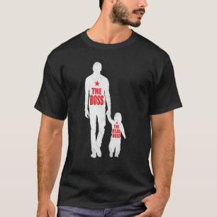 Camiseta O Chefe A Filha Pai Dia de os pais Do Chefe Real