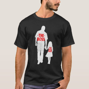 Camiseta O Chefe E O Pai Dia de os pais Do Chefe Real