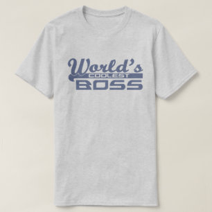 Camiseta O chefe o mais fresco do mundo