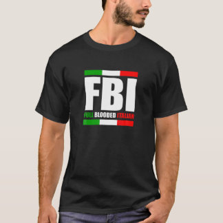 Camiseta O Cheio do FBI inundou o Orgulho do Patrimônio Ita