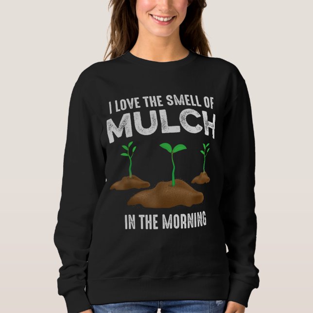 Camiseta O cheiro da roupa de jardinagem (Frente)