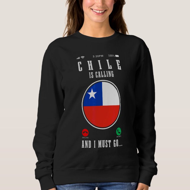 Camiseta O Chile Está Chamando E Eu Devo Ir Orgulho Da Band (Frente)