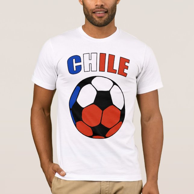Camiseta O Chile Footy (luz) (Frente)