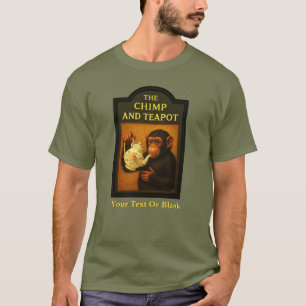 Camiseta O Chimp And Teapot Pub