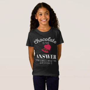 Camiseta O Chocolate Com Pasta É A Resposta