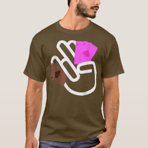 Camiseta O Choque 2 no Cor-de-Rosa 1 no Febre D