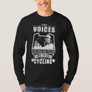 Camiseta O Ciclista As Vozes Na Minha Cabeça Estão Me Dizen