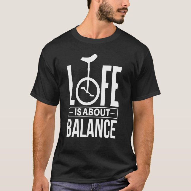 Camiseta O ciclo de vida é sobre o balanço do Unicamp (Frente)