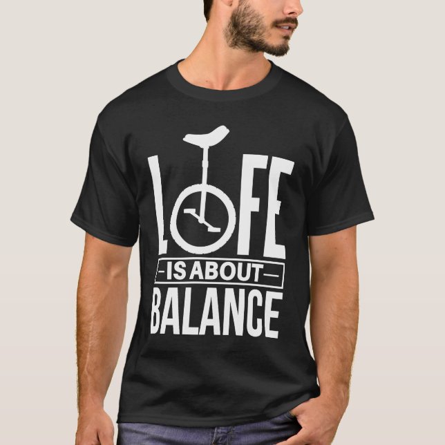 Camiseta O ciclo de vida é sobre o balanço do Unicamp (Frente)