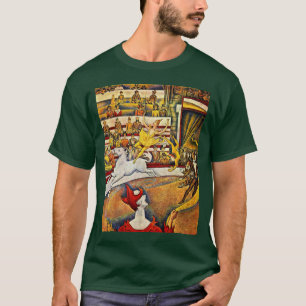 Camiseta O circo por Seurat Georges