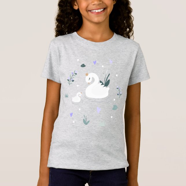 Camiseta O Cisne Coroado (Frente)