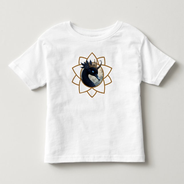 Camiseta O Cisne que Guarda a Lua.   (Frente)