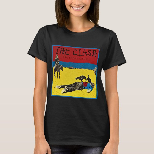 Camiseta O Clash Dão-Lhes Rope Suficiente (Frente)