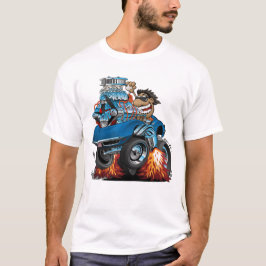 Camiseta O clássico desenho do American Sports Car de 69