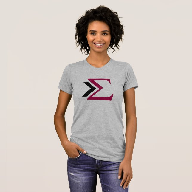 Camiseta O "Clássico" para as Mulheres (Frente Completa)