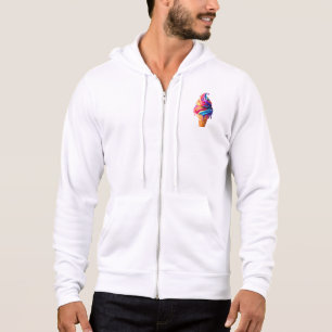Camiseta O clássico vibrante cone de sorvete da SlipperyJoe