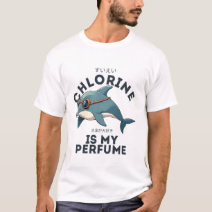 Camiseta O cloro é o meu perfume