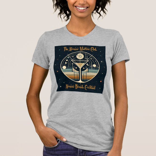 Camiseta O Clube Atomic Martini Coquetel Bomba Atômica (Frente)