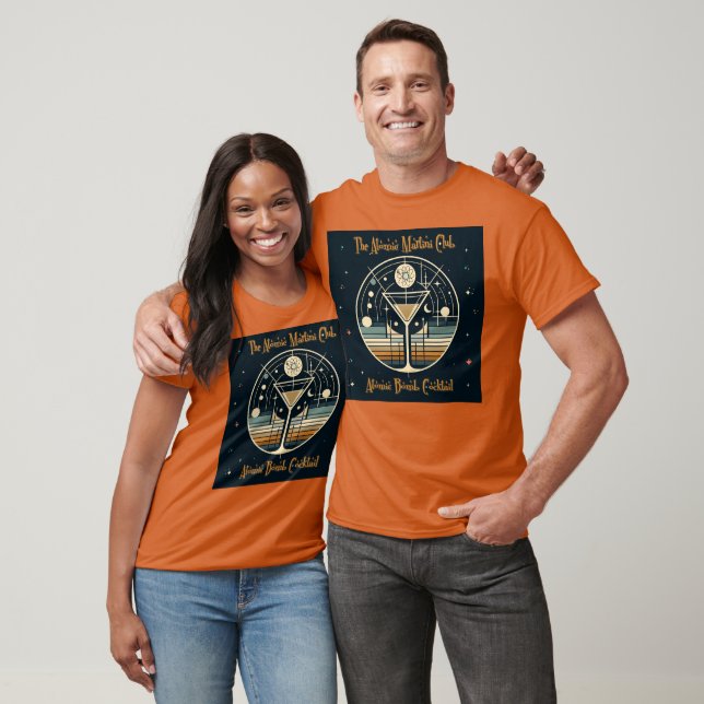 Camiseta O Clube Atomic Martini Coquetel Bomba Atômica (Unissex)