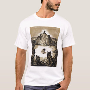 Camiseta O clube da vila, "do livro da selva", por Rudya