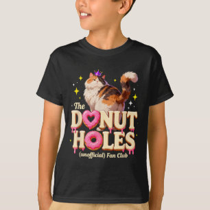 Camiseta O Clube de Fãs Não Oficial de Buracos de Donut Pia