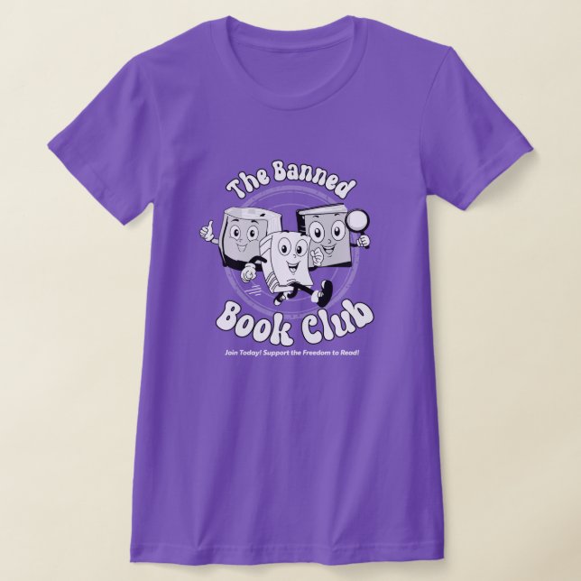 Camiseta O Clube de Livros Banidos (Postura )