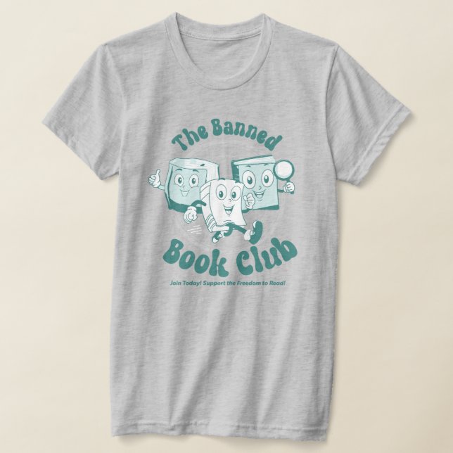 Camiseta O Clube de Livros Banidos (Postura )