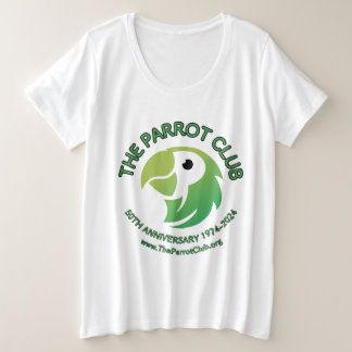 Camiseta O Clube de Papagaio 50º Aniversário da Mulher