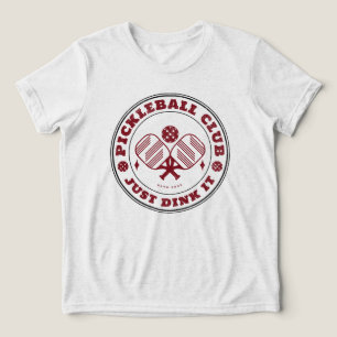 Camiseta O Clube De Pickleball Apenas Dink-It Vintage