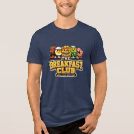 Camiseta O Clube do Café da Manhã - Amantes da Comida