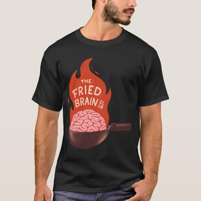 Camiseta O Clube do Cérebro Frito (Frente)