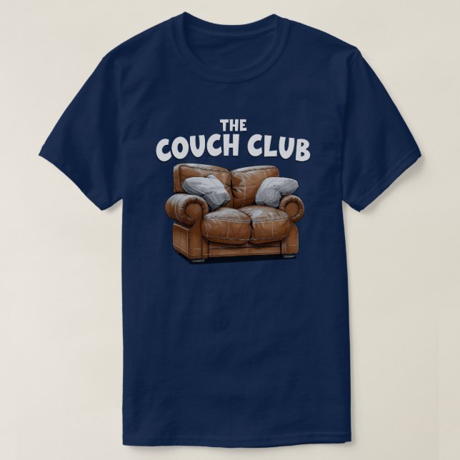 Camiseta O Clube do Sofá (Frente do Design)