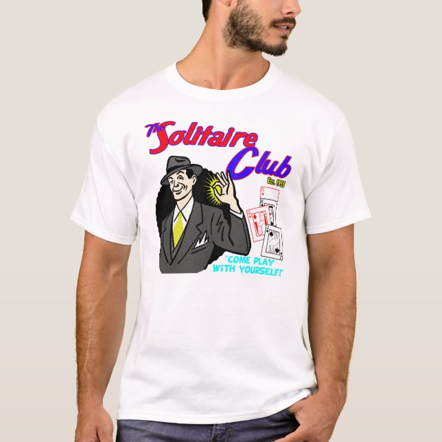 Camiseta O clube do solitário (Frente)