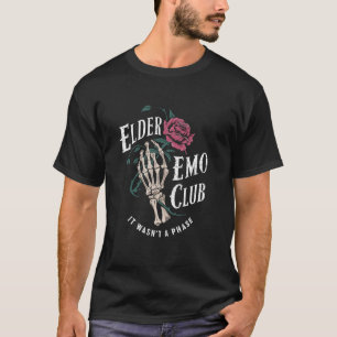 Camiseta O Clube Emo Mais Velho - Não foi uma Fase Emo