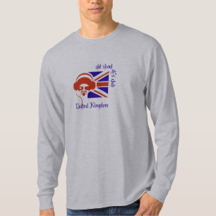 Camiseta o clube Reino Unido do DJ idoso do sckool