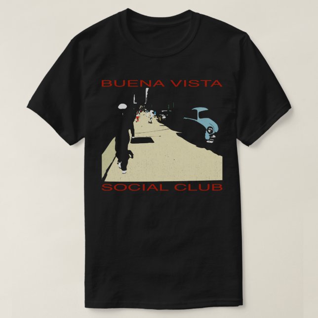 Camiseta O Clube Social do Buena Vista se aflita (Frente do Design)